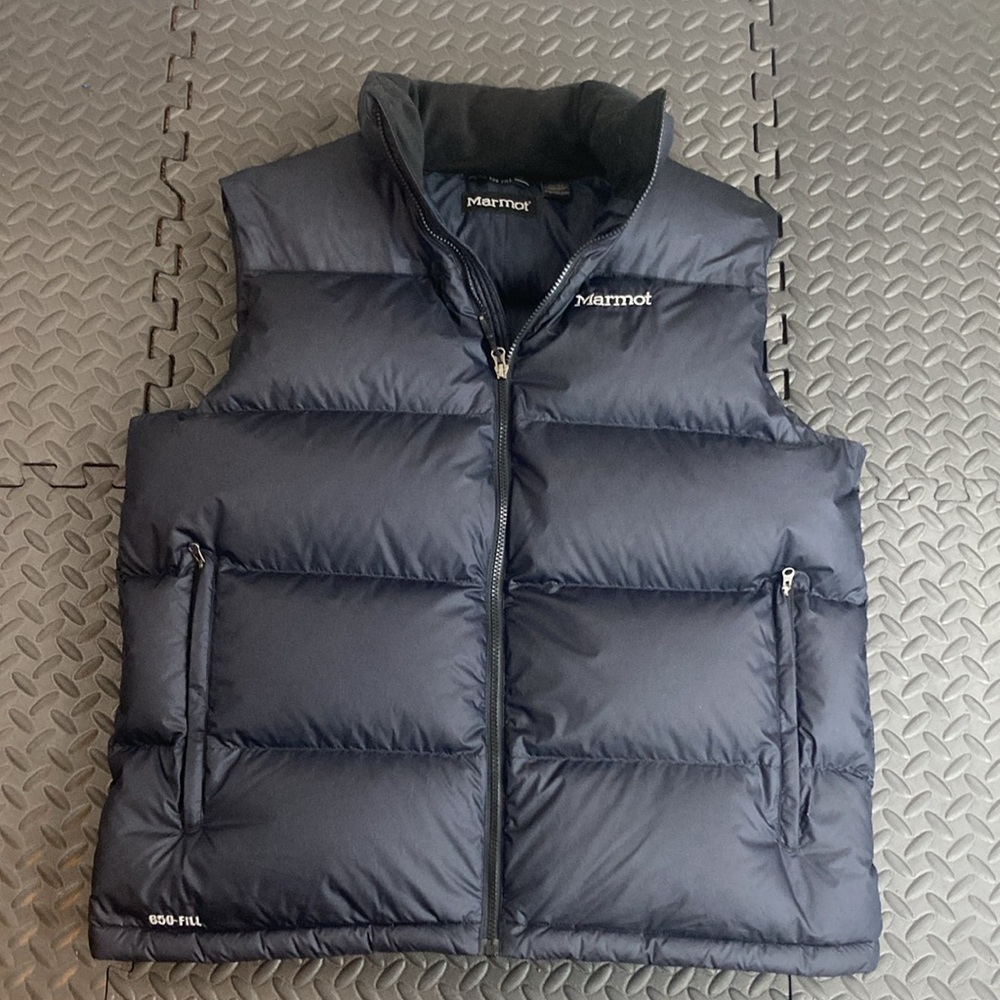 Marmot Men's Black Puffer Vest